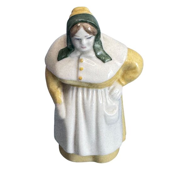 1976 Royal Worcester French Cook Candle Snuffer Hand-Painted Figurine England - Picture 2 of 7